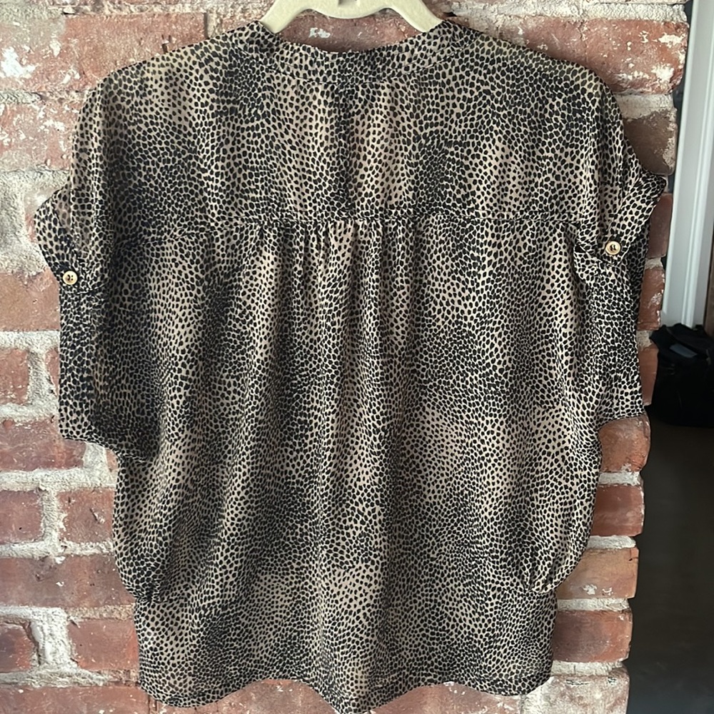 Leopard Print Blouse - image 4